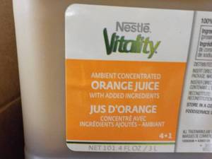 2 Cases 3 - 3 Liter Jugs each Conce...