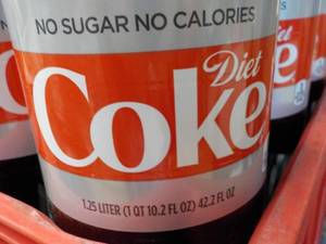 12 pack 1.25 Liter Bottles Diet Cok...