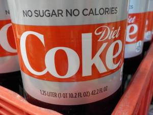 12 pack 1.25 Liter Bottles Diet Cok...