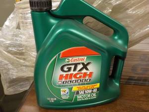 1 Gallon GTX High Mileage SAE 10w-4...