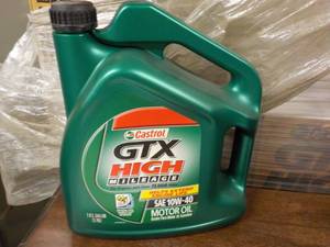 1 Gallon GTX High Mileage SAE 10w-4...