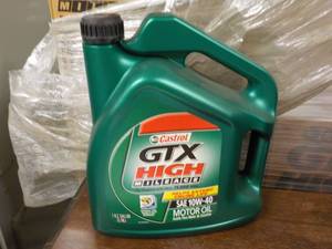 1 Gallon GTX High Mileage SAE 10w-4...