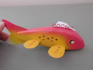 lot 5 image: Brad Lange 7 Fish Decoy