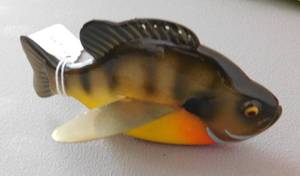 lot 10 image: Marv Johnston 4.5 Fish Decoy