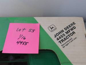lot 55 image: John Deere 4455 116 Tractor