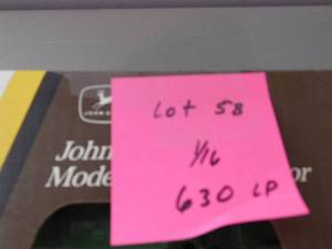 lot 58 image: John Deere 630 lp 116 Tractor