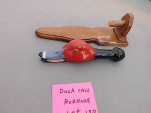 lot 130 image: Dan Walton Red Head Duck Call