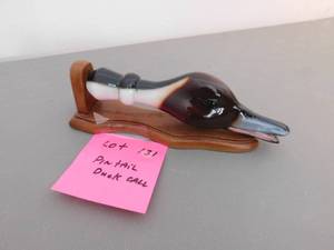 lot 131 image: Dan Walton Pintail Duck Call