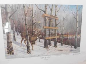 lot 161 image: Les Kouba  Left Too Soon Print