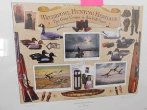 lot 163 image: Les Kouba Waterfowl Hunting Heritage Print