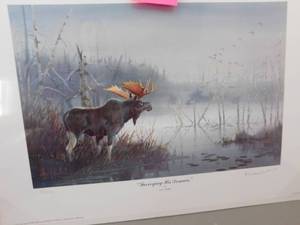 lot 164 image: Les Kouba Surveying Domain Print
