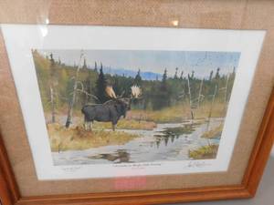 lot 168 image: Framed Les Kouba November in Lake County - 16 x 20