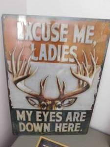 lot 174 image: 5 - Metal Signs