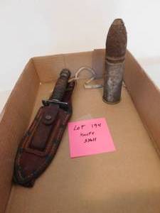lot 194 image: Camilus NY Knife & Shell