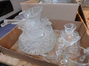 lot 227 image: 2 - Boxes of Crystal Dishes