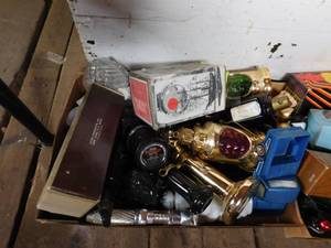 lot 289 image: 3 - Boxes of Collectible Avon Bottles