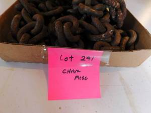 lot 291 image: Chain & Misc. Items