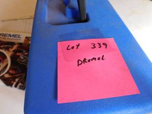 lot 339 image: Dremel in Blue Case
