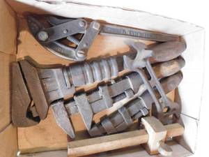 lot 350 image: Antique Wrenches