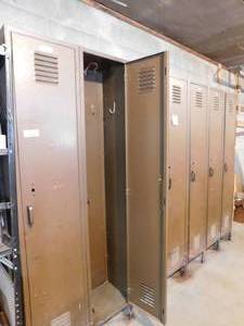 lot 372 image: Set of Lockers - 106(w) x 78(h) x 12(d)