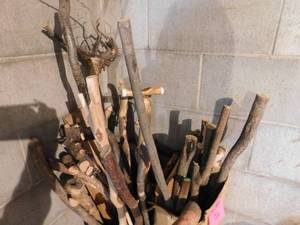 lot 375 image: Diamond Willow & Misc. Sticks