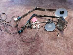 lot 397 image: Adjustable Clamp Lights