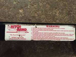 lot 14 image: Hitch Hand Truck Bed Extender