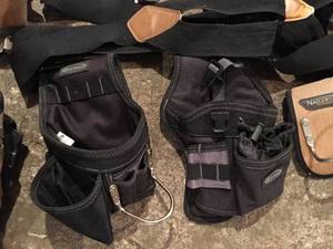 lot 16 image: Large Lot of Carpenter Belts and Accessories