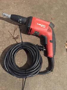 lot 72 image: Hilti Drywall Screwdriver w Accessories