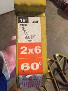 lot 75 image: Lot of Roofing Scaffolding Brackets