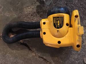 lot 79 image: DeWalt Rechargeable Light and 5 38 Circular Saw
