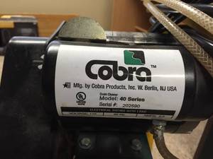 lot 88 image: Cobra Industrial Root Cleaning Tool