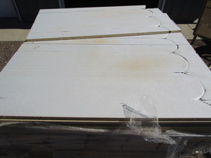 (97) Pcs. In Floor Heat Board 2x4