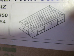 (New in Box) Twin Size Bed