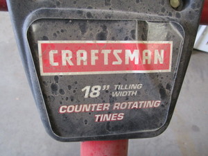 Craftsman Tiller