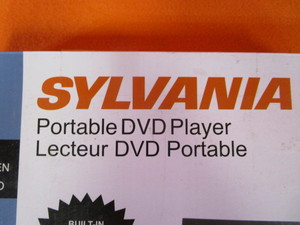 (New) Sylvania 9 Portable DVD Player