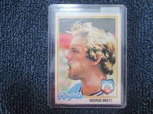 1978 Topps George Brett Card...