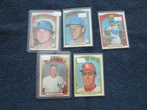 1972 Topps Baseball Cards...