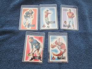 1955 Bowman Football Cards...