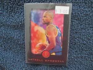 40 Latrell Sprewell Cards...