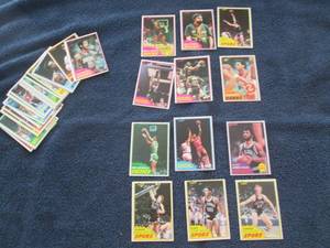 1981-82 Topps Basketball Cards...