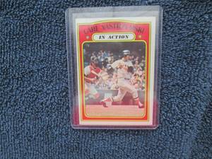 1972 Topps Carl Yastrzemski Card...