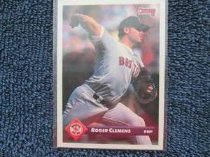 Roger Clemens Cards...