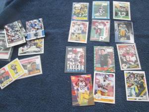 30 Football Star Cards...