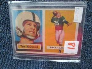 1957 Topps Tom Mcdonald Rookie Card...