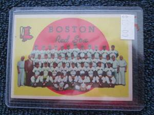 1958 Topps Boson Red Sox Card...