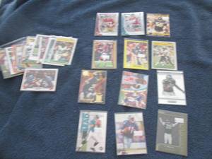 25 Football Star Cards...