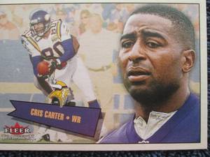 25 Cris Carter Cards...