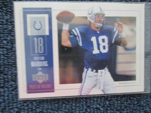 Peyton Manning Cards...
