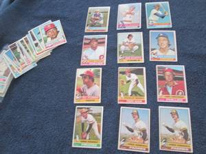 50 1976 Topps Baseball Cards...